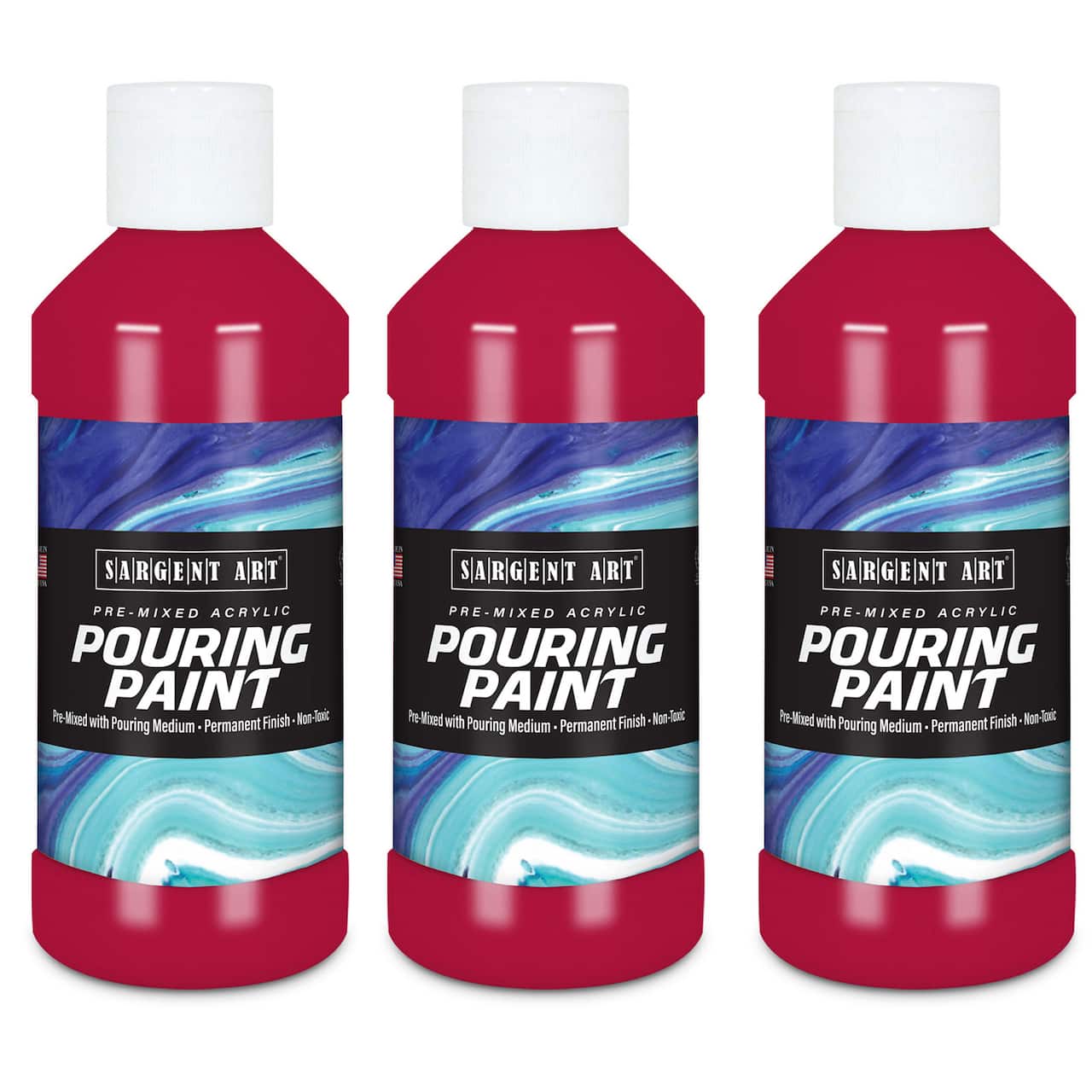 Sargent Art&#xAE; Acrylic Pouring Paint, 3ct.